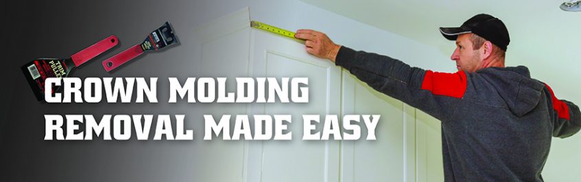 Crown Molding Removal Made Easy