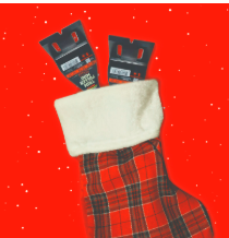 A pair of work gloves